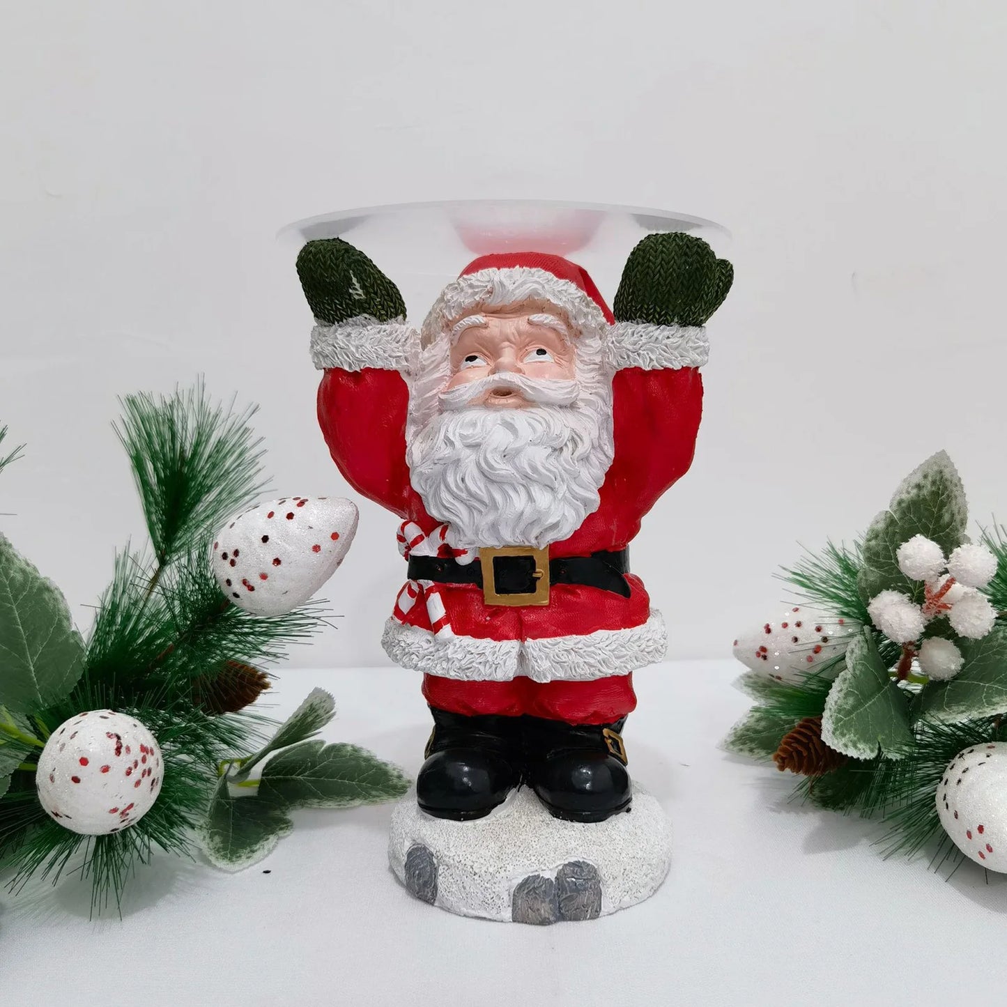Mini New Year Santa Claus waiter