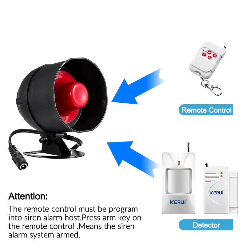 Wireless Home Security Alarm System