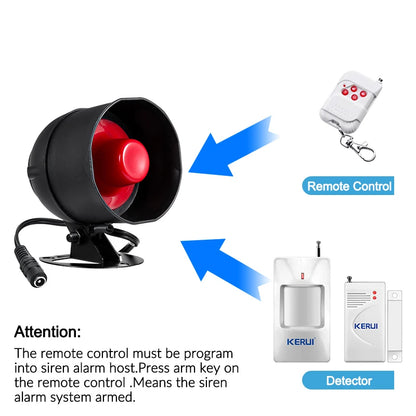 Wireless Home Security Alarm System