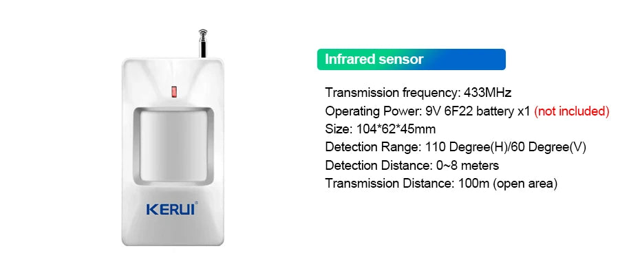 Wireless Home Security Alarm System