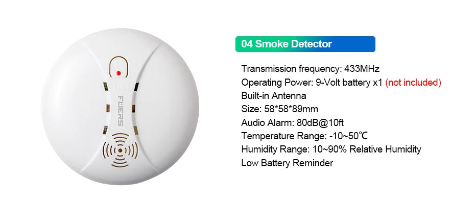 Wireless Home Security Alarm System