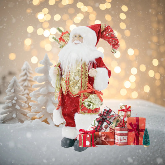 17.72 inch standing Santa Claus