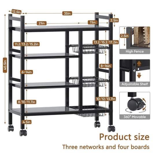 kitchen storage rack