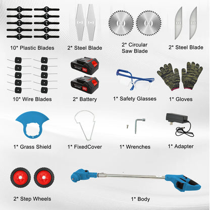 21V Cordless Grass Trimmer Electric