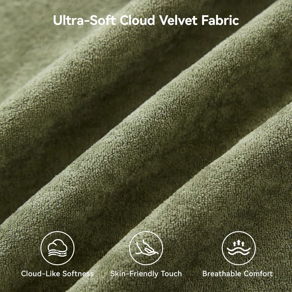 140''Oversized Curved Sectional, Boneless Couch with L-Shape Chaise