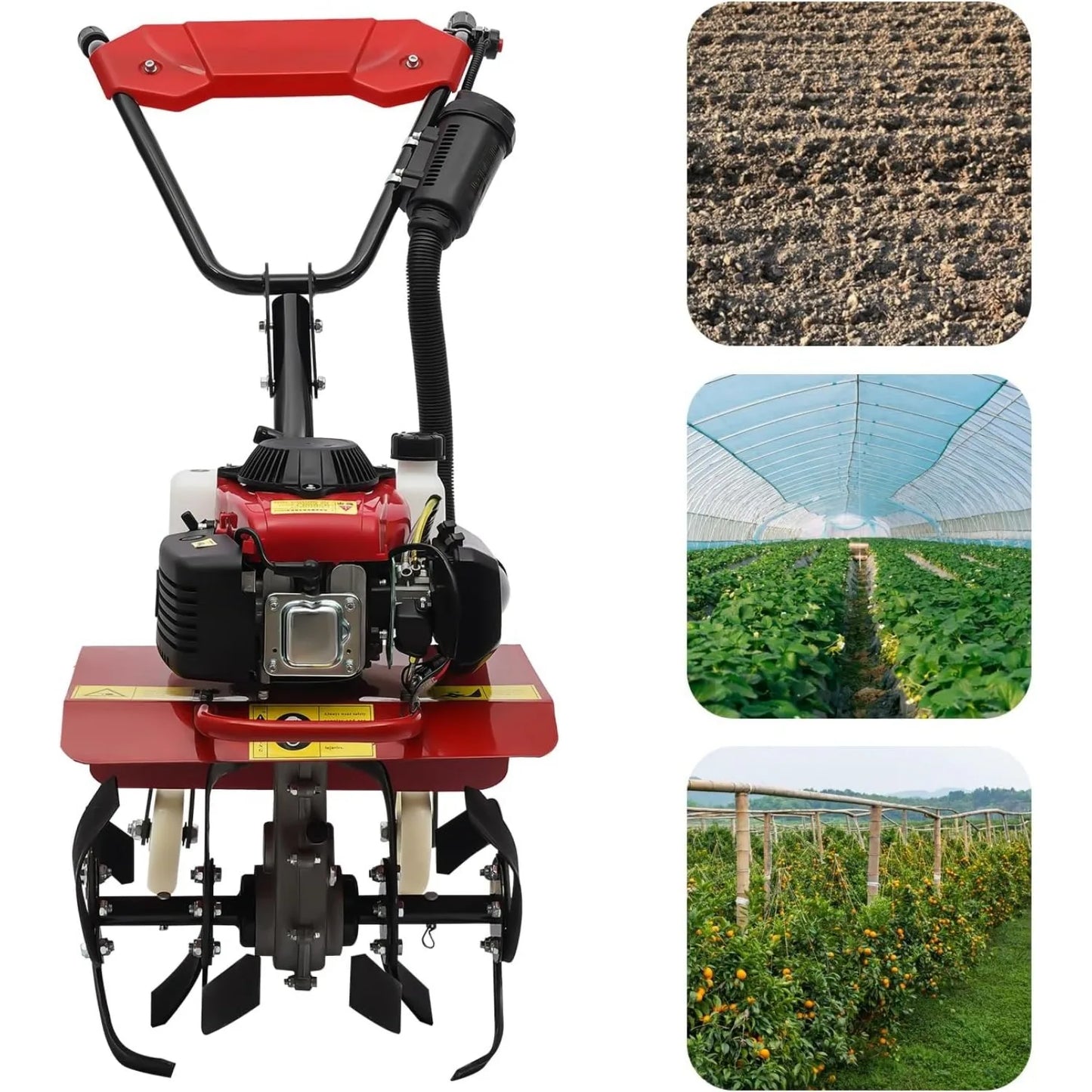 Full-Size Front Tine Tiller