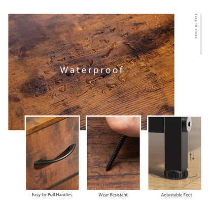 Dresser With 9 Fabric Storage Drawer Wardrobe