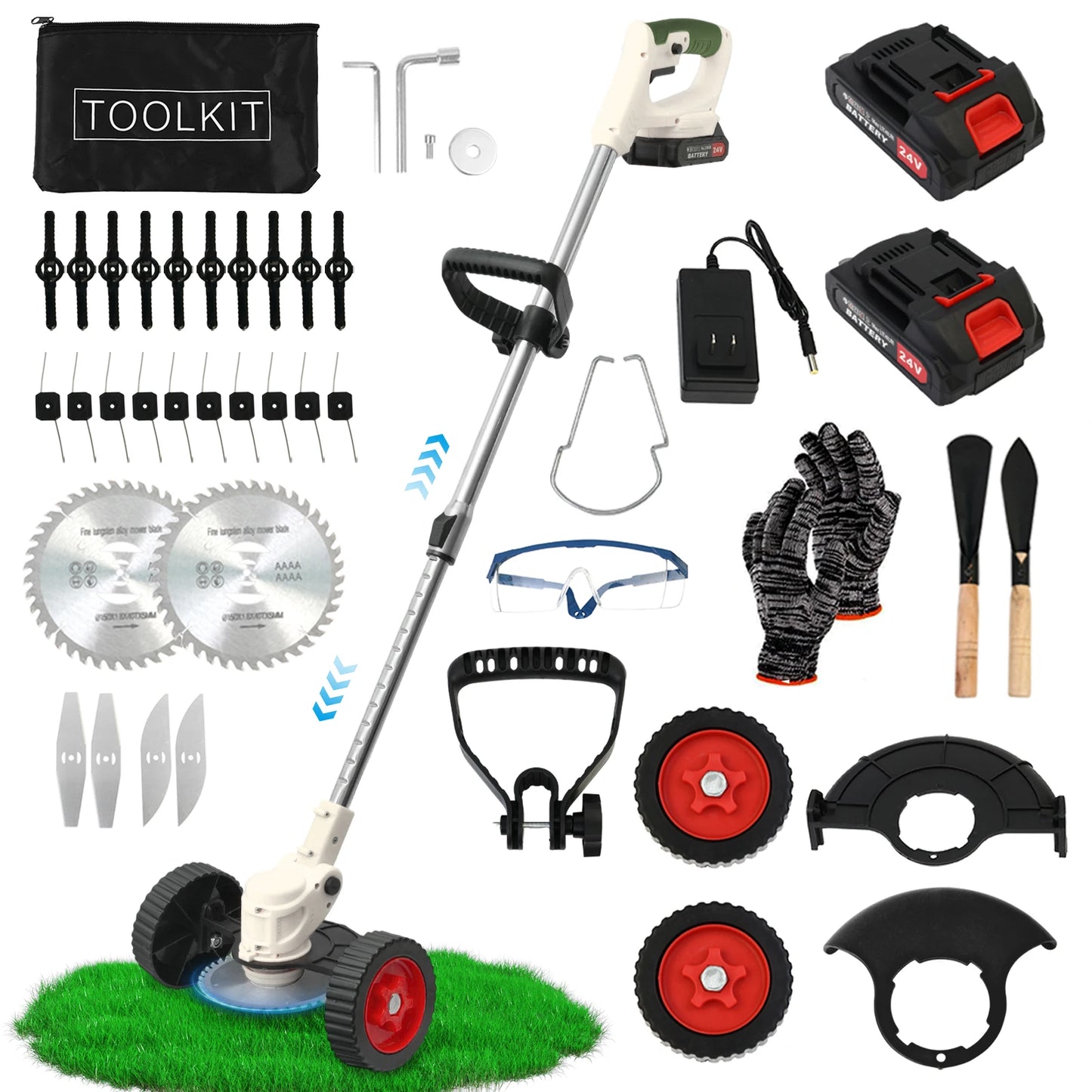 21V Cordless Grass Trimmer Electric