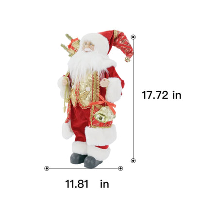17.72 inch standing Santa Claus