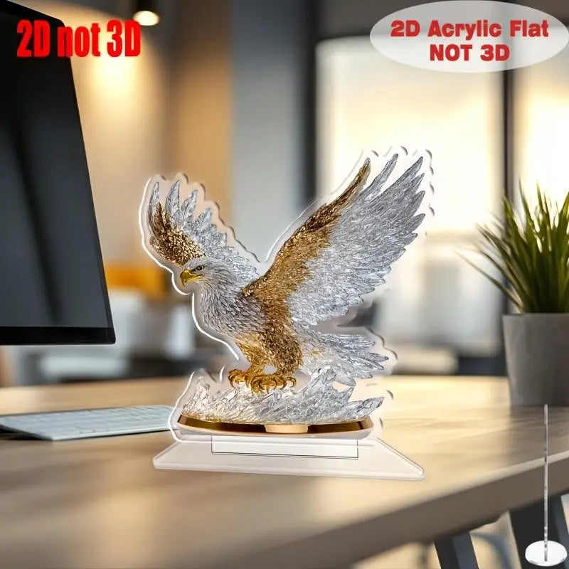 Flapping Eagle Vase Figurine for Home Decor