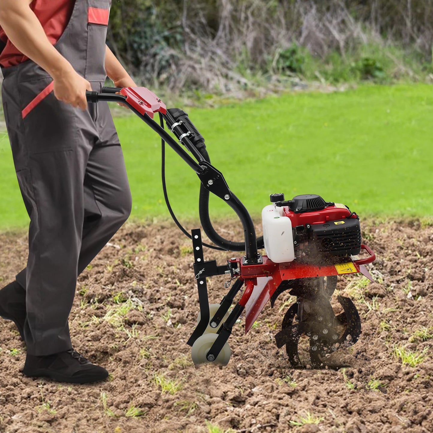 Full-Size Front Tine Tiller