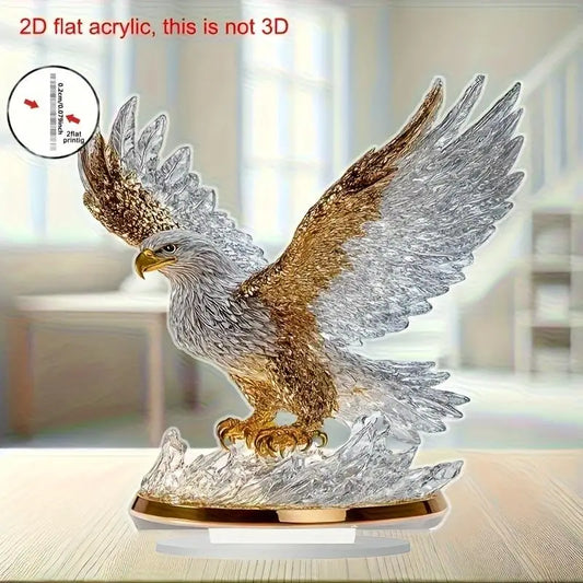 Flapping Eagle Vase Figurine for Home Decor