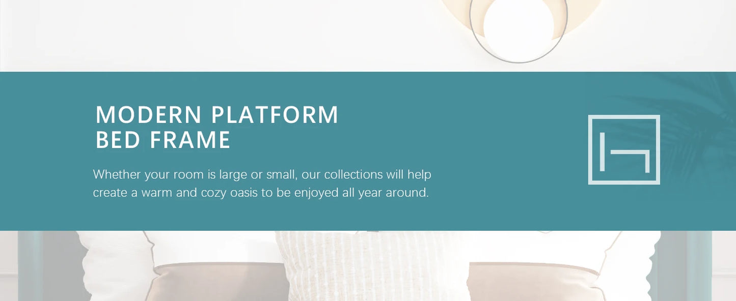 HOOMIC Velvet Upholstered Bed Frame, Vertical Channel Tufted Wingback Headboard, Wooden Slats Support Allewie