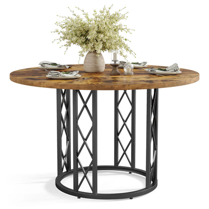 Round Dining Table for 4-6 People