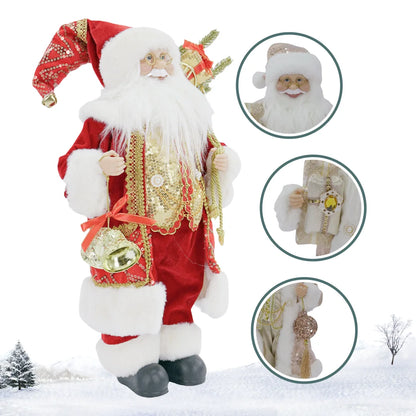 17.72 inch standing Santa Claus